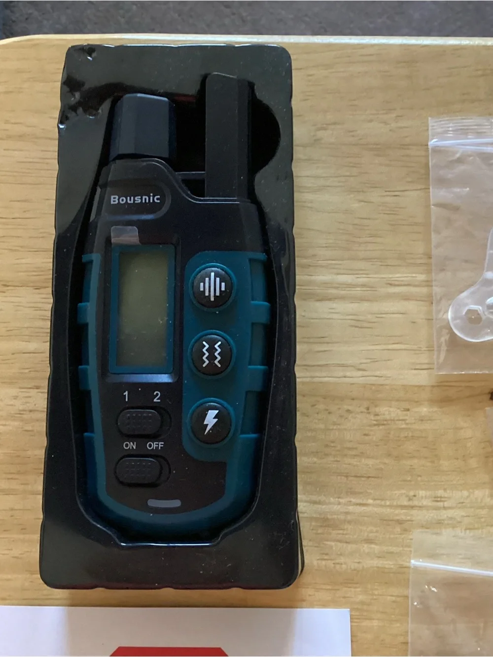 Bousnic Dog Shock Collar Model R52A.  NEVER USED